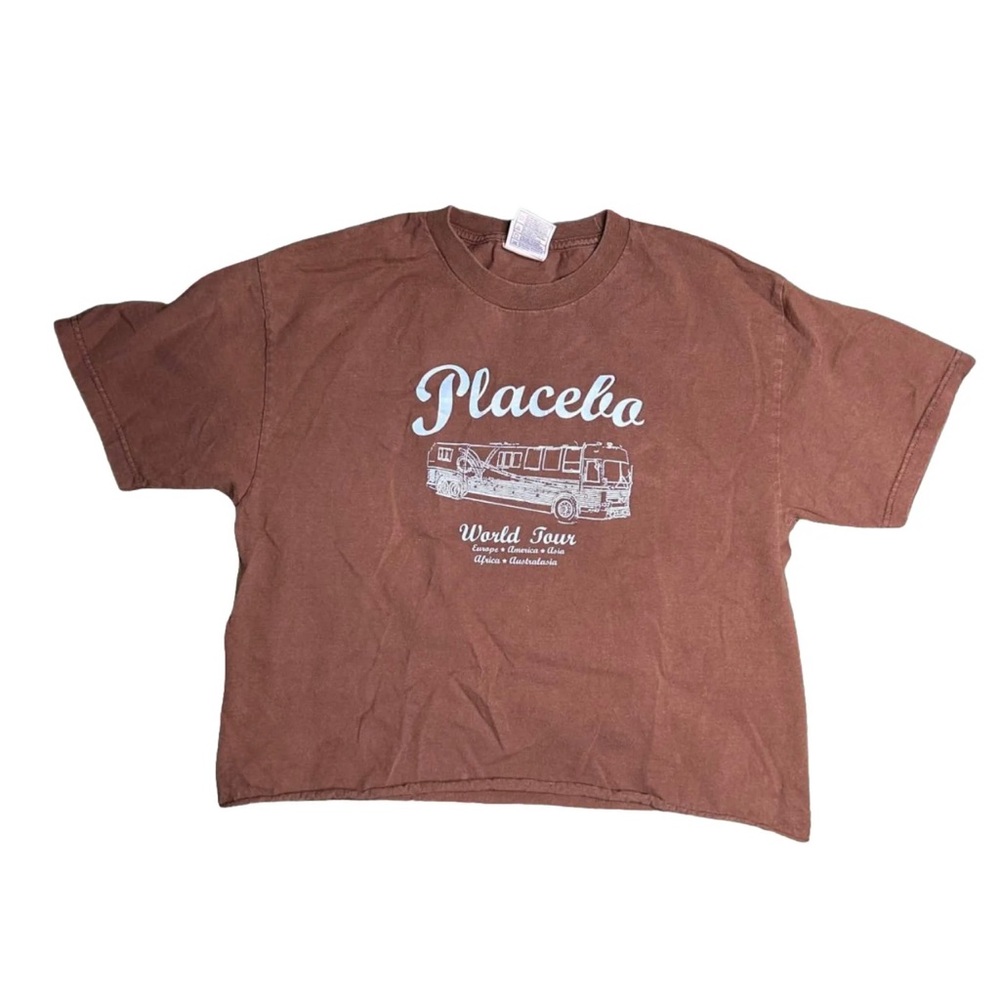 Vintage • Placebo Tour 2000s Crop Top